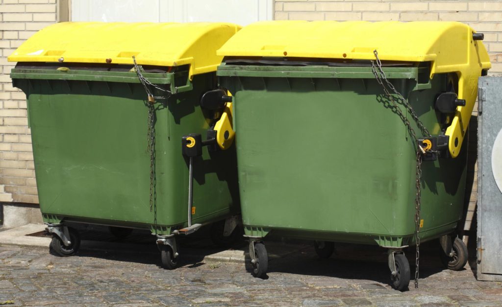 Xerowaste Bin Butler® 95-gallon Tote trailer or recycling trailer
